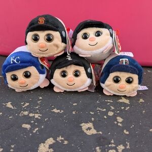 Assorted MLB Teams Plush Stackable Teeny Tys